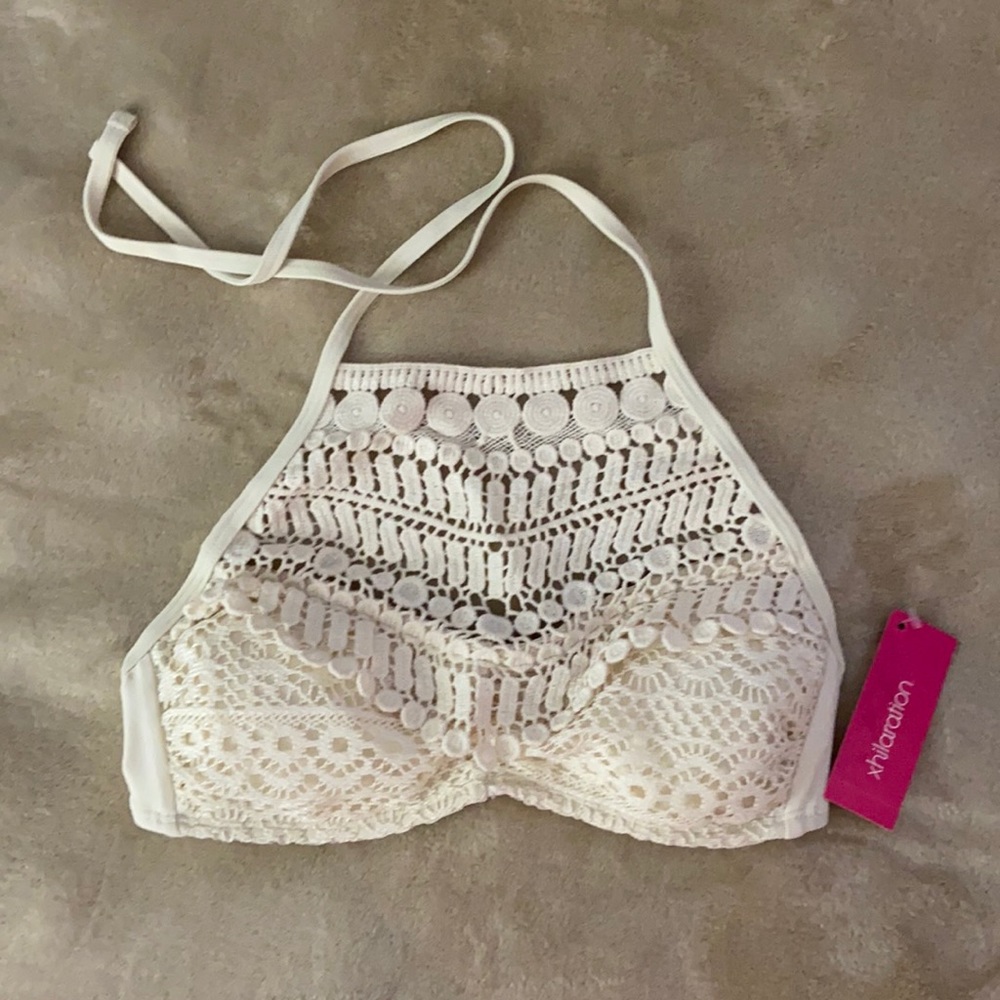 Cute crochet bikini top 🧡